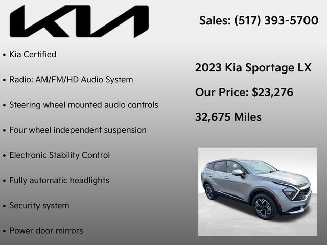 Used 2023 Kia Sportage LX AWD/4WD image 7
