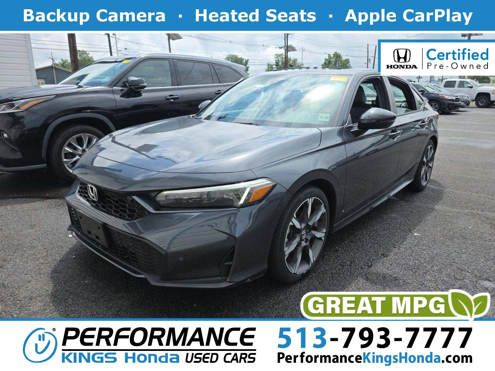 Used 2025 Honda Civic Sport Touring