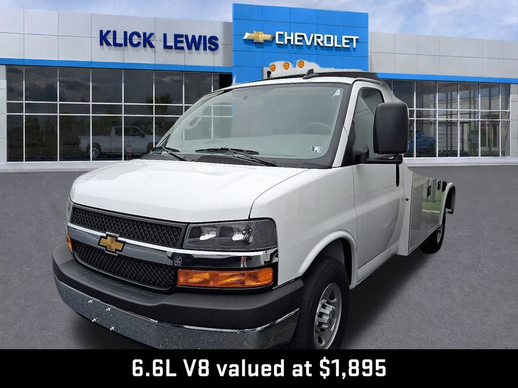 New 2025 Chevrolet Express 3500 w/ Power Convenience Package