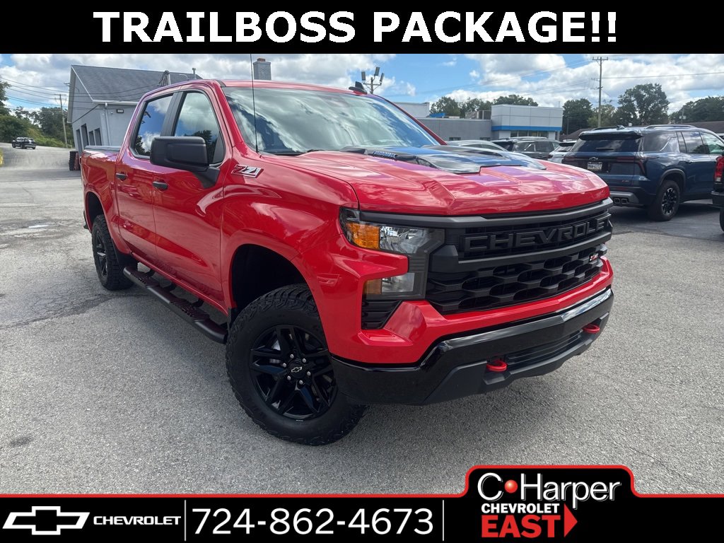 Certified 2024 Chevrolet Silverado 1500 Custom Trail Boss