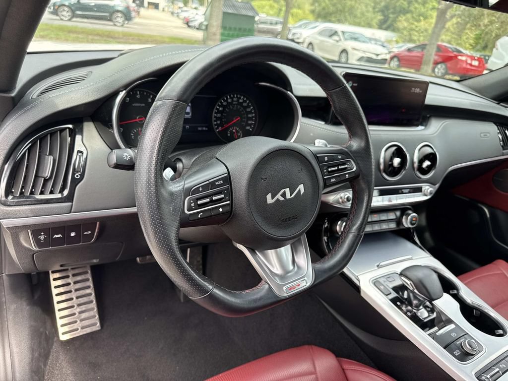 Used 2022 Kia Stinger GT2 w/ Red Interior Color Package RWD image 33