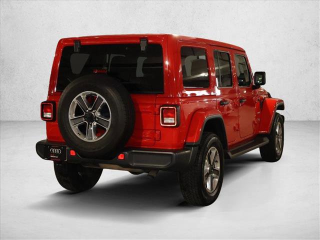 Used 2021 Jeep Wrangler Unlimited Sahara w/ Uconnect 4C Nav & Sound Group AWD/4WD image 5
