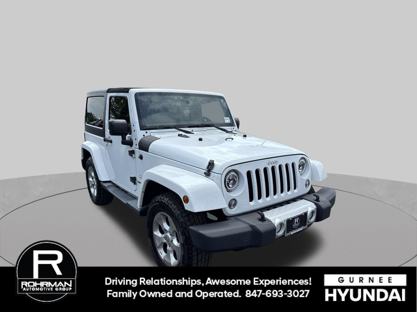 Used 2015 Jeep Wrangler Sahara w/ Dual Top Group AWD/4WD image 2