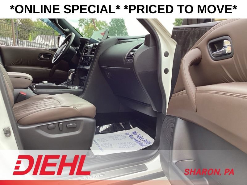 Used 2023 Nissan Armada Platinum w/ Captain's Chairs Package AWD/4WD image 11