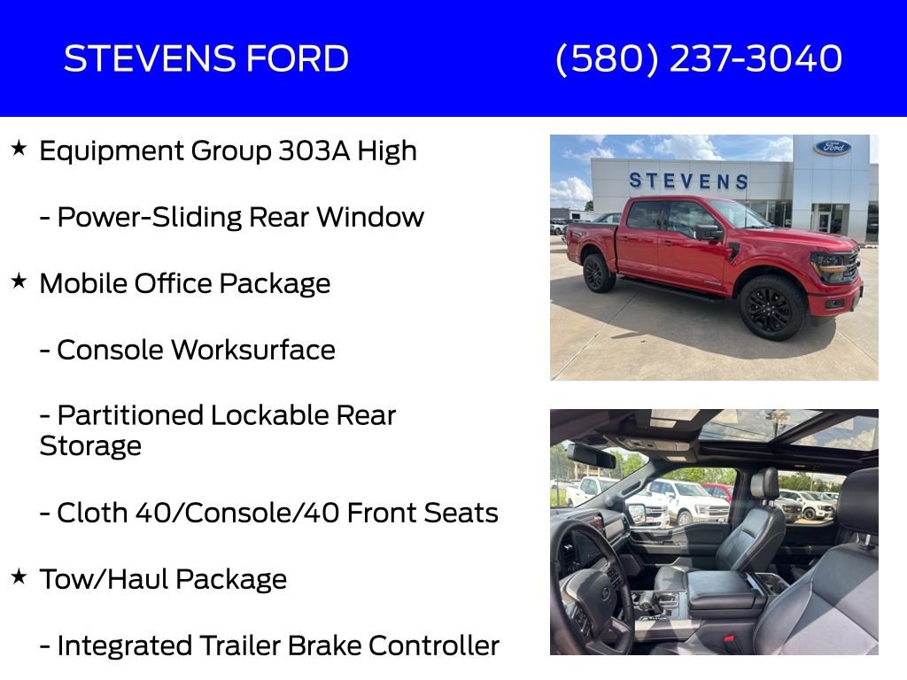 Used 2024 Ford F150 XLT w/ Equipment Group 303A High image 18