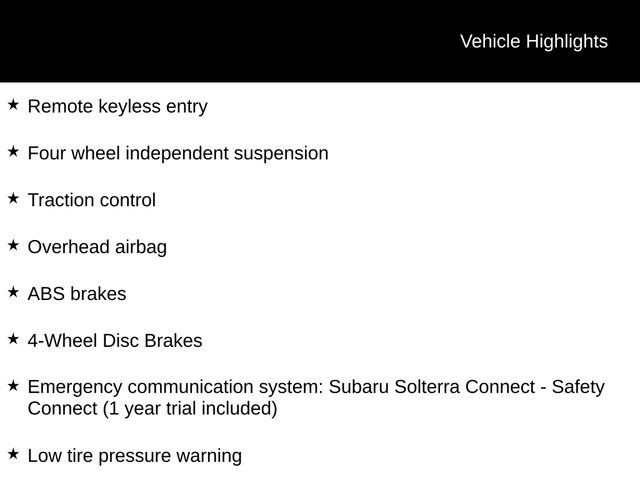 Used 2025 Subaru Solterra Premium image 17