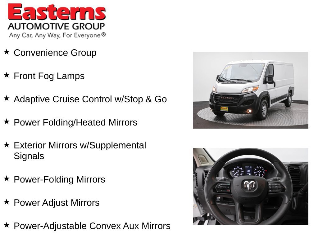Used 2025 RAM ProMaster 2500 w/ Convenience Group FWD image 13
