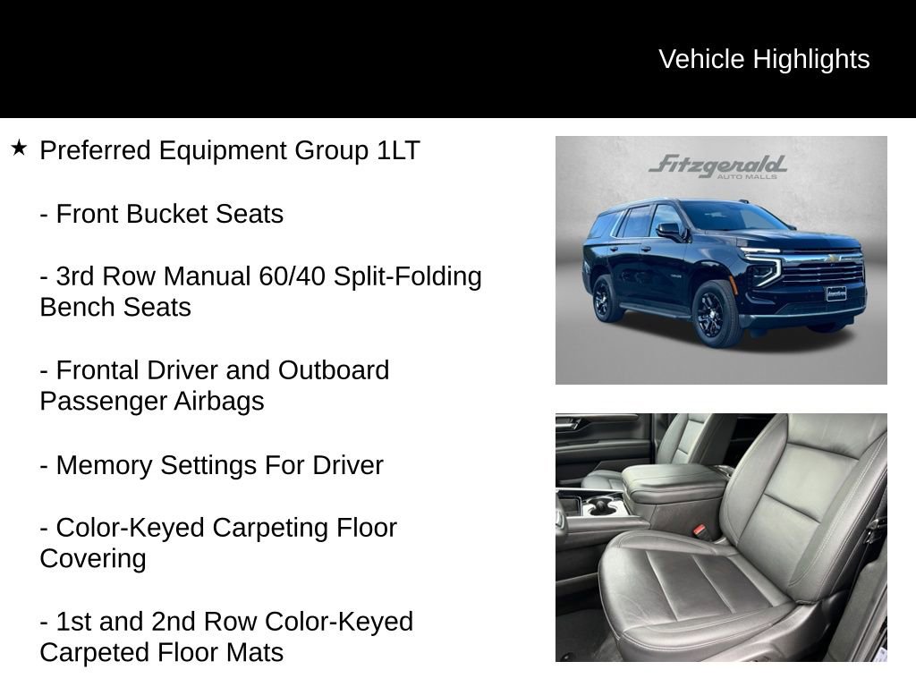 Used 2025 Chevrolet Tahoe LT image 9