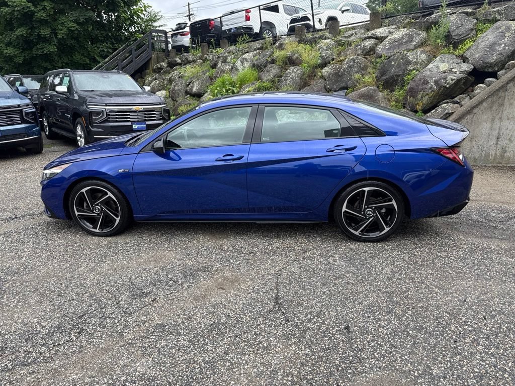 Certified 2022 Hyundai Elantra N Line FWD image 3