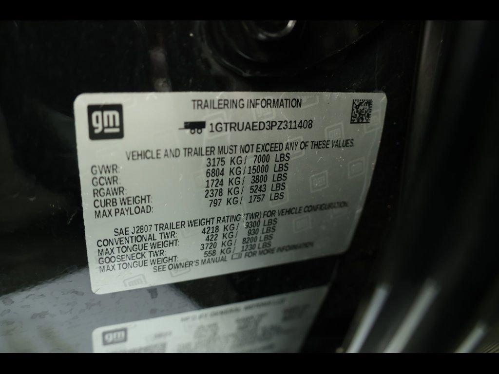 Used 2023 GMC Sierra 1500 Pro w/ Graphite Edition image 30