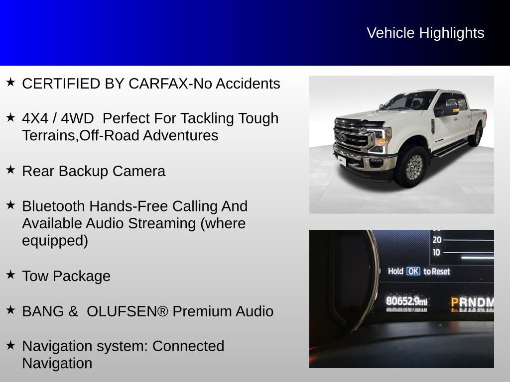 Used 2022 Ford F250 Lariat w/ Lariat Ultimate Package image 4