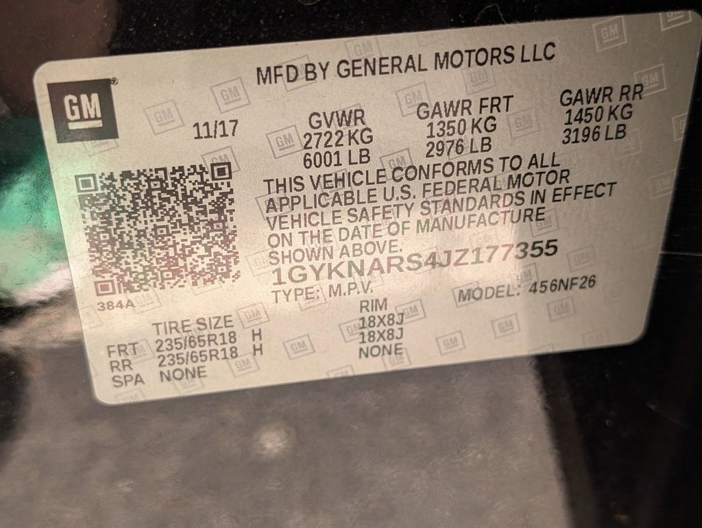 Used 2018 Cadillac XT5 FWD w/ LPO, Wheel Lock Package image 30