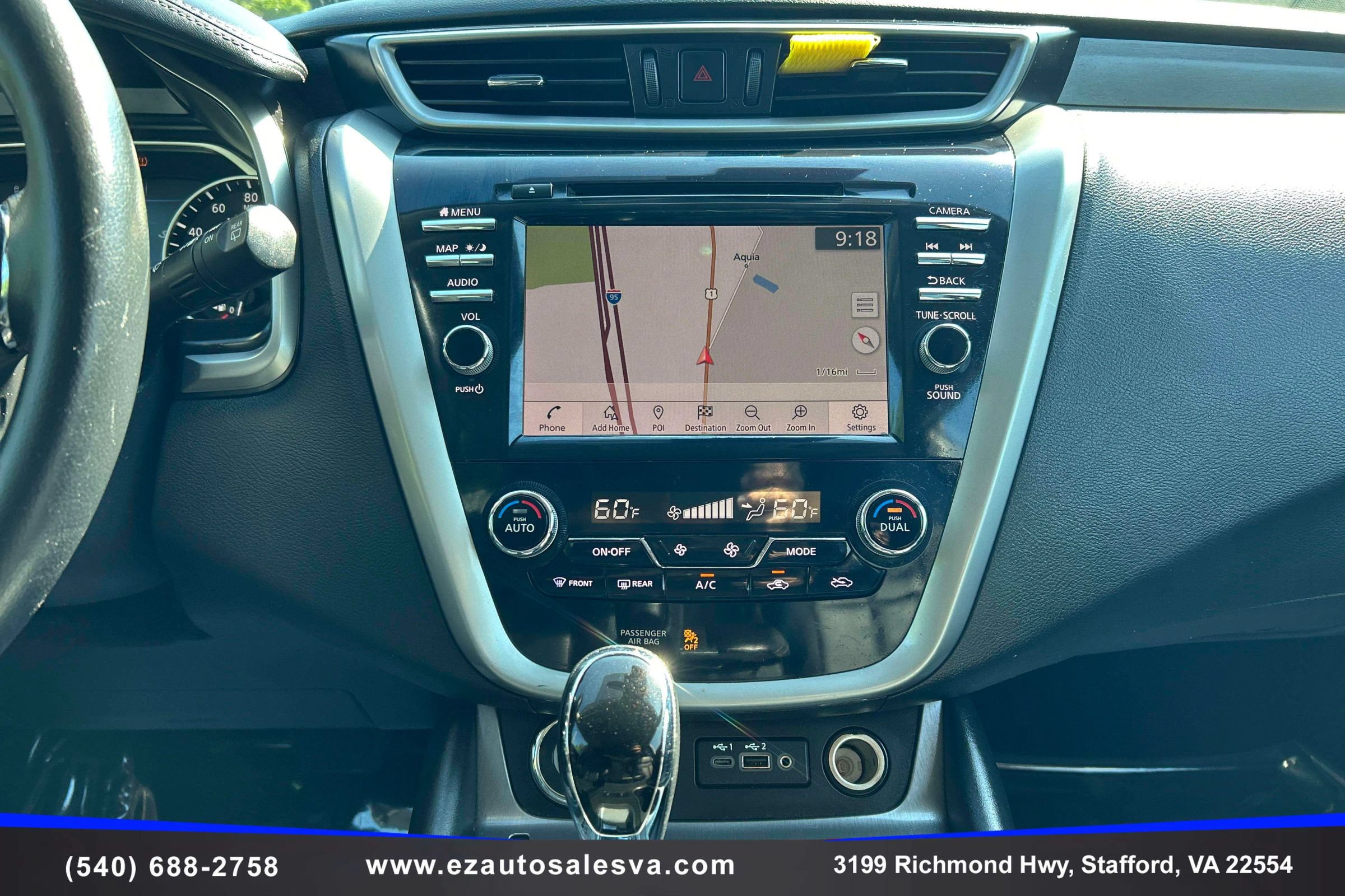 Used 2020 Nissan Murano SL w/ Moonroof Package AWD/4WD image 16