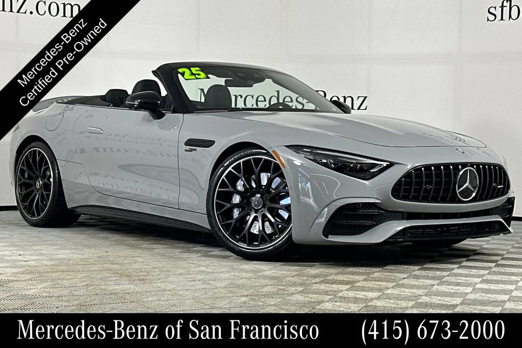 Certified 2025 Mercedes-Benz SL 43 AMG