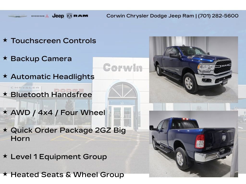 Used 2024 RAM 2500 Big Horn w/ Heated Seats & Wheel Group image 8