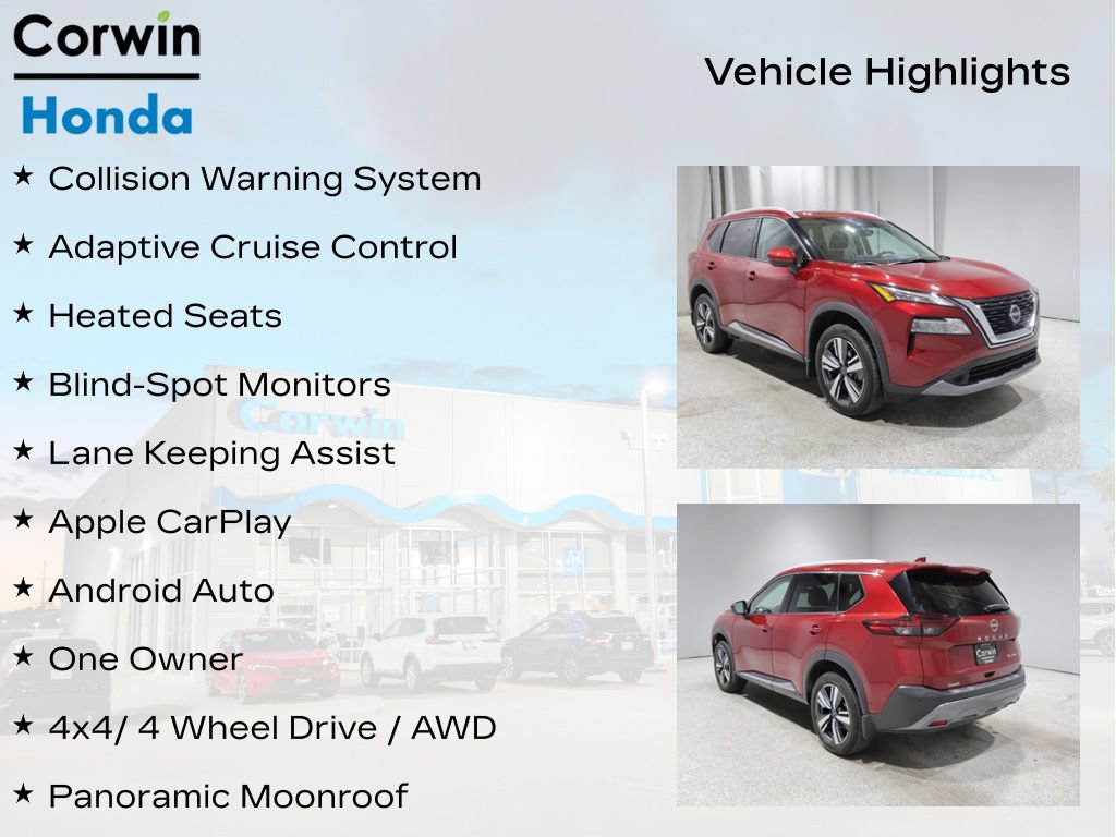 Used 2023 Nissan Rogue SL w/ SL Premium Package AWD/4WD image 11