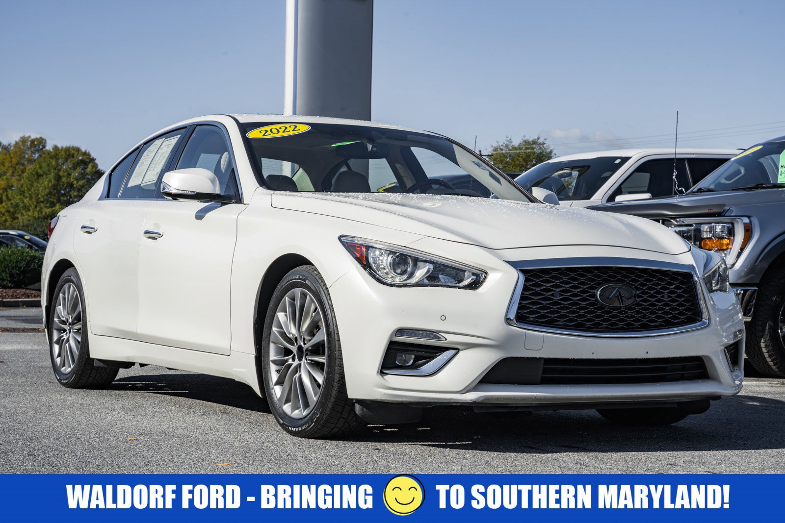 Used 2022 INFINITI Q50 Luxe w/ Cargo Package