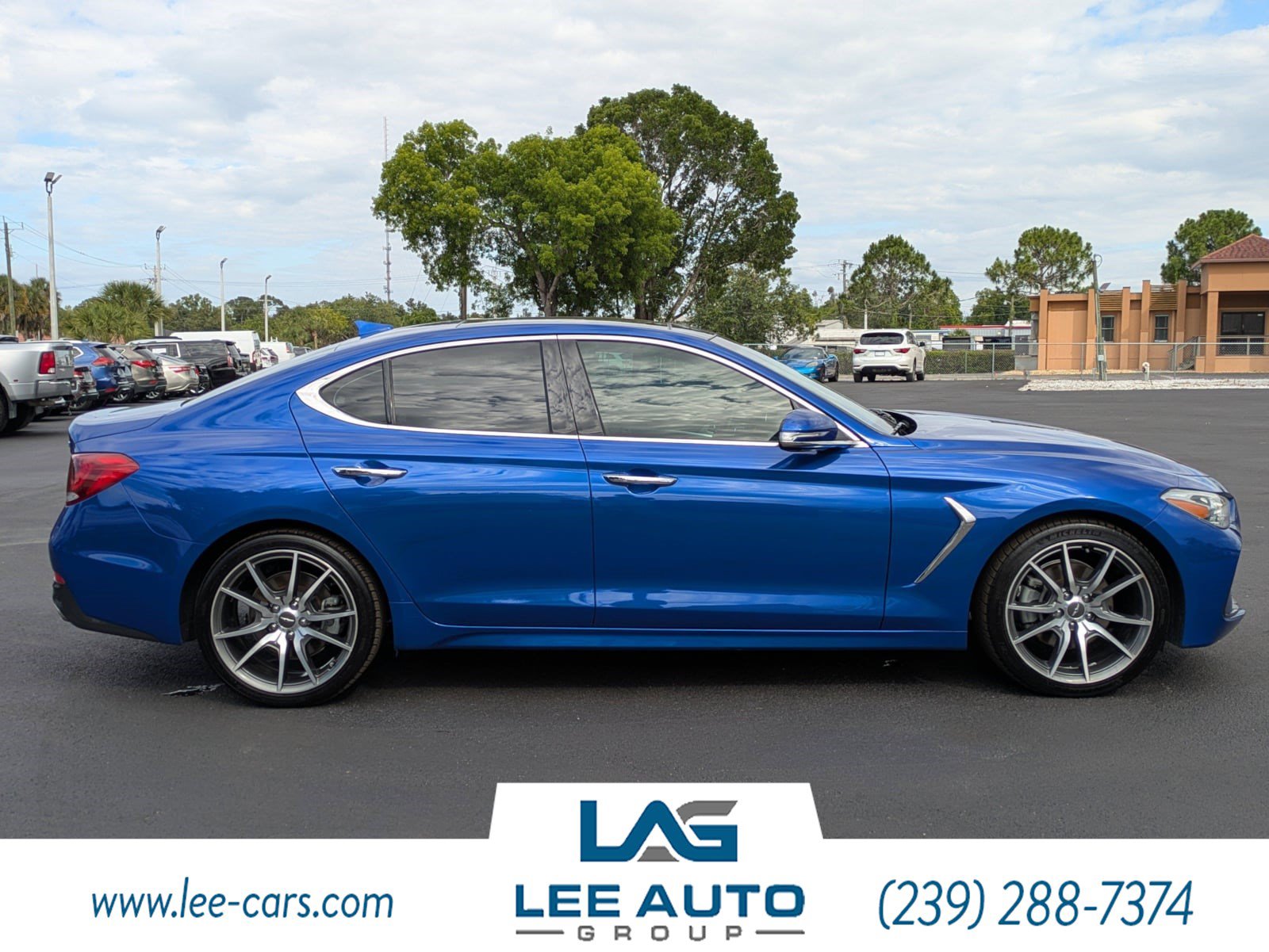 Used 2019 Genesis G70 2.0T Advanced w/ Dynamic Package RWD image 2