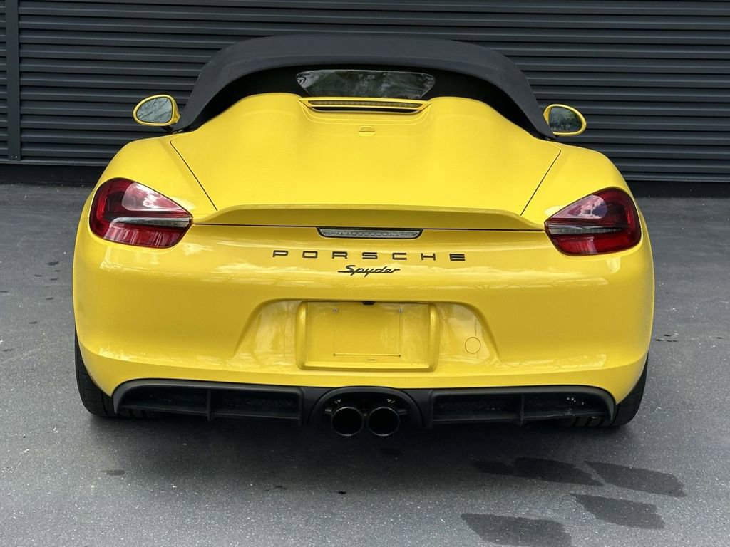 Certified 2016 Porsche Boxster Spyder RWD image 7