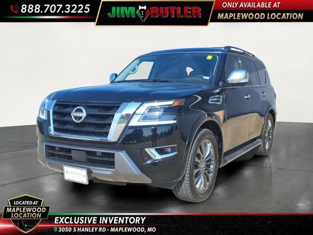 Used 2023 Nissan Armada Platinum w/ Captain's Chairs Package RWD image 1