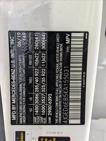 Certified 2019 Mercedes-Benz GLE 43 AMG 4MATIC Coupe image 26