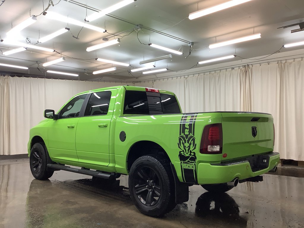 Used 2017 RAM 1500 Sport w/ Sublime Green Sport Package image 9