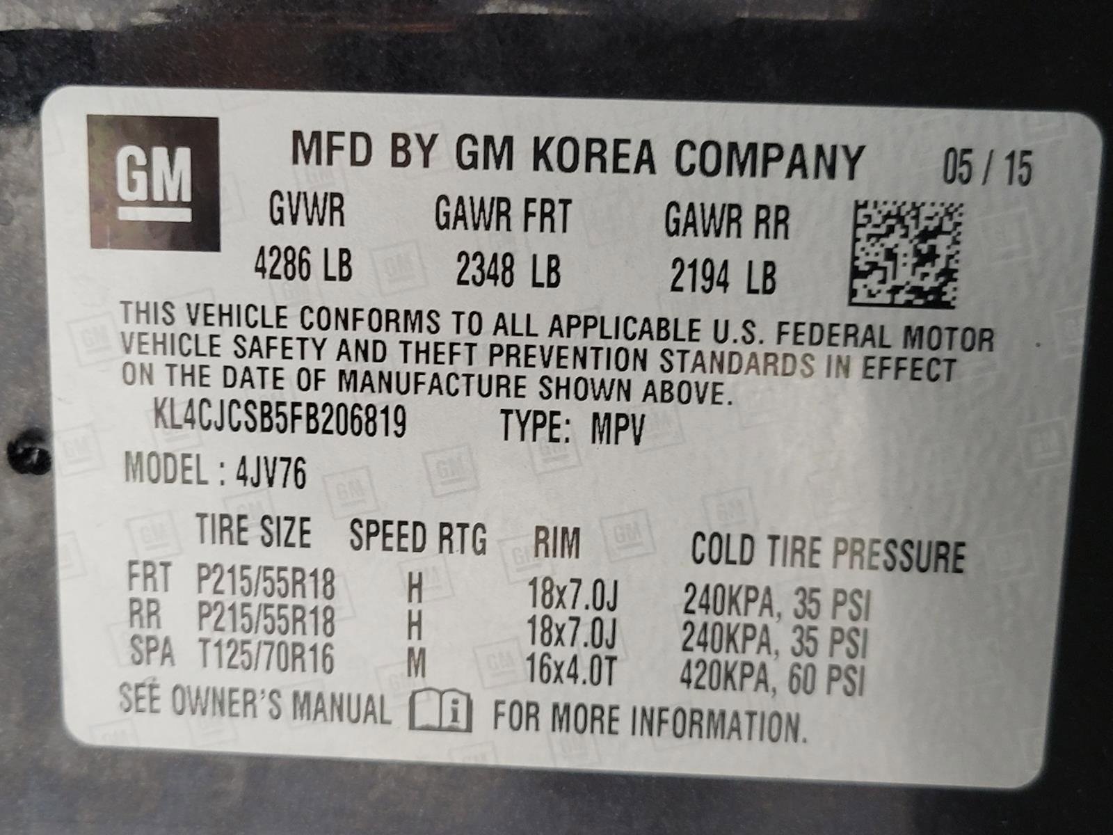 Used 2015 Buick Encore Leather FWD image 54