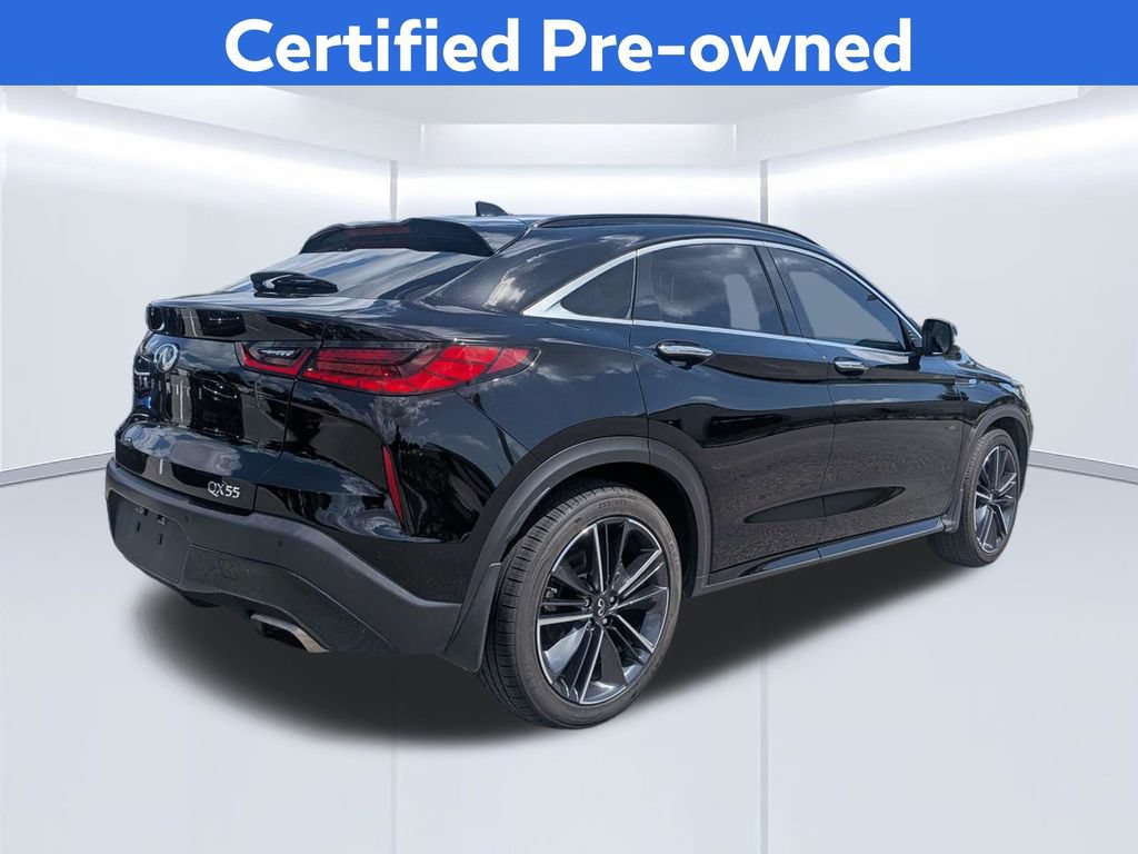 Certified 2022 INFINITI QX55 Luxe w/ Cargo Package AWD/4WD image 6