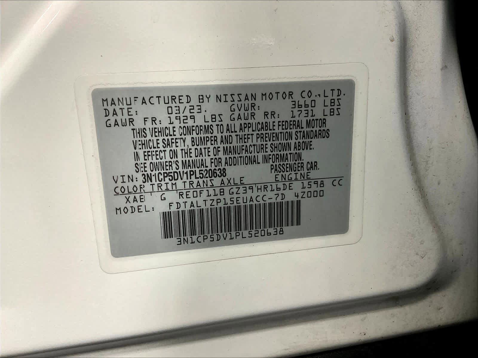 Certified 2023 Nissan Kicks SR w/ SR Premium Package image 35