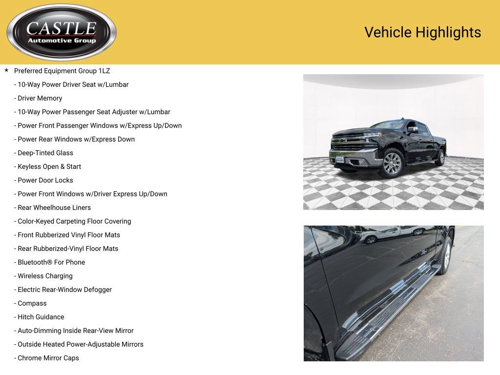 Used 2019 Chevrolet Silverado 1500 LTZ w/ LTZ Plus Package AWD/4WD image 4