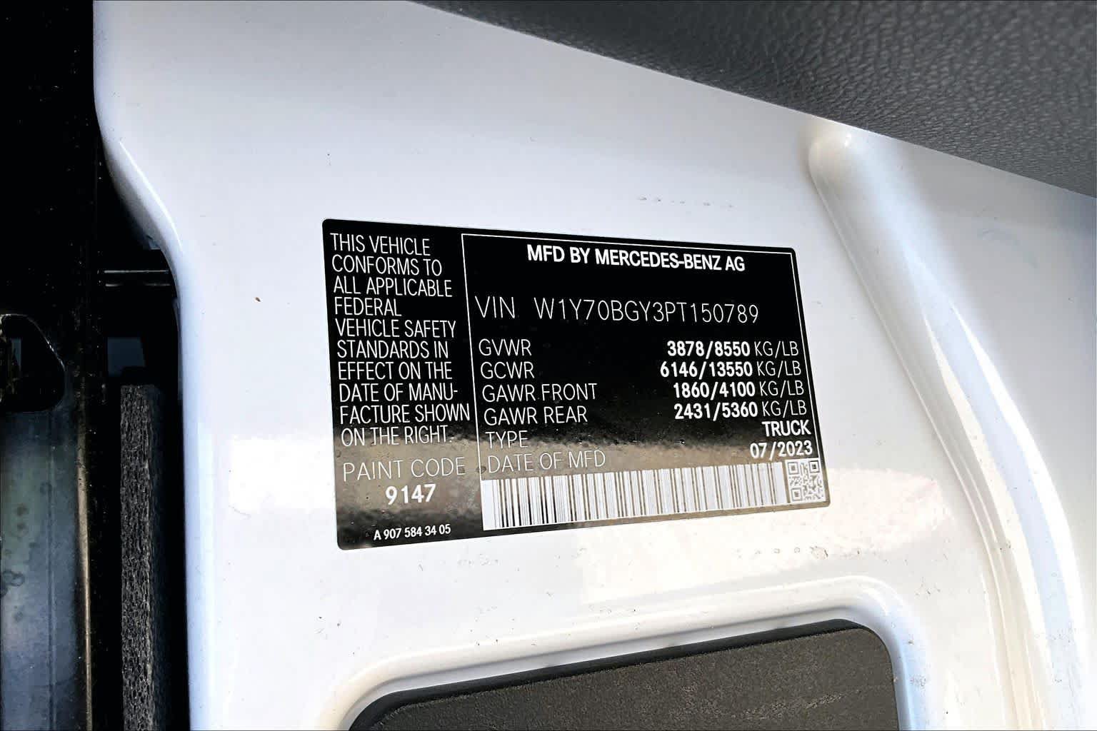 Used 2023 Mercedes-Benz Sprinter 1500 image 36