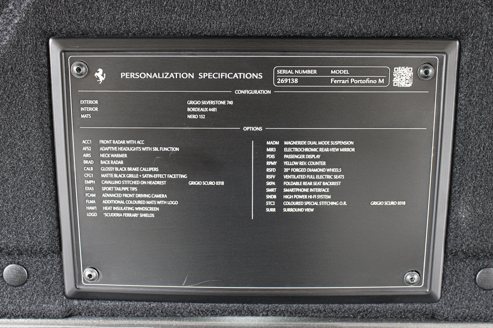 Certified 2022 Ferrari Portofino M RWD image 55