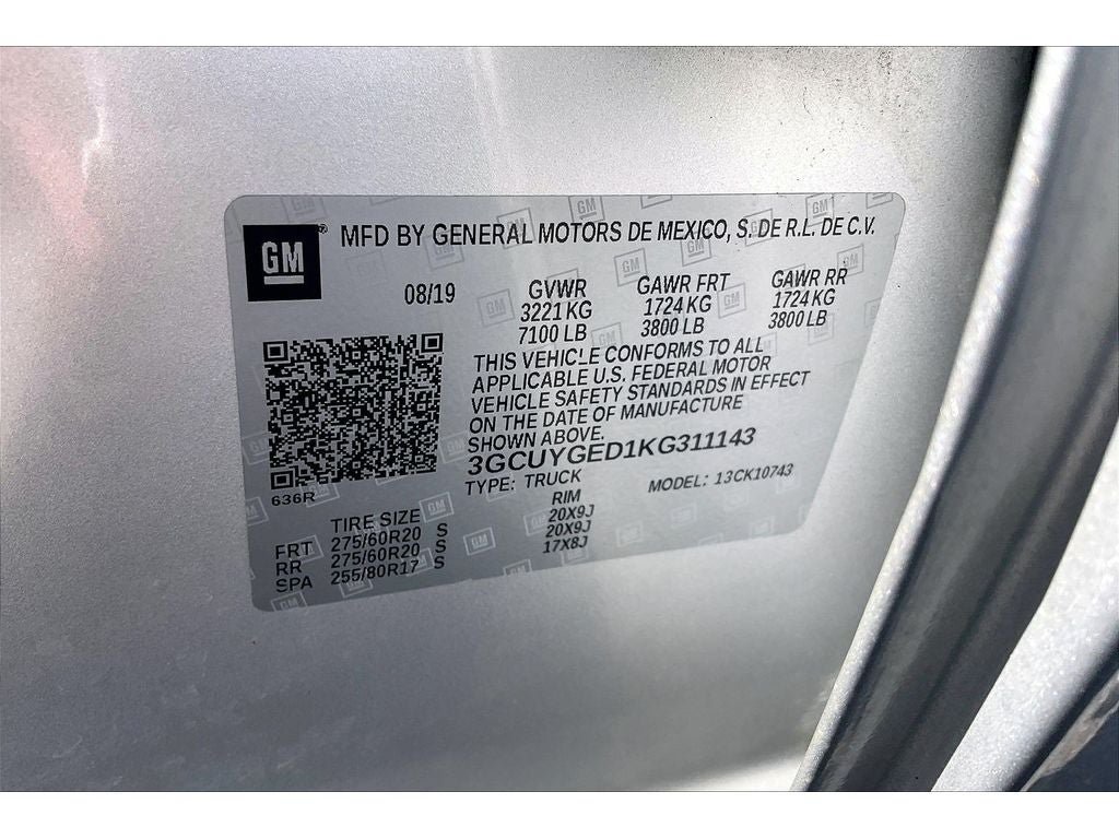 Used 2019 Chevrolet Silverado 1500 LTZ AWD/4WD image 34