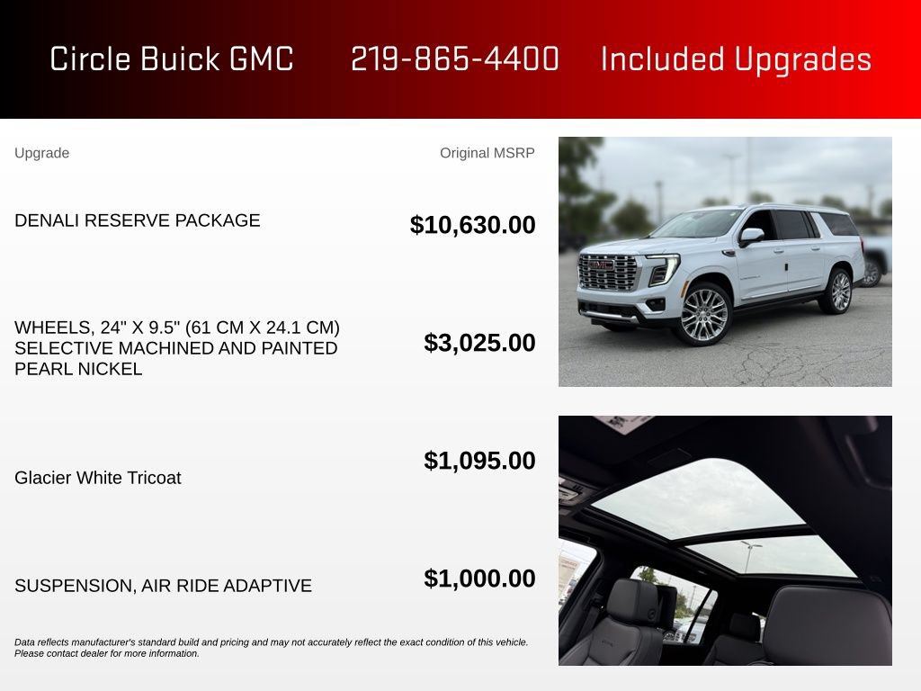New 2026 GMC Yukon XL Denali w/ Denali Reserve Package AWD/4WD image 3