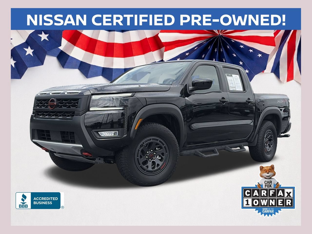 Certified 2026 Nissan Frontier PRO-4X w/ Tow Package