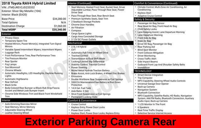 Used 2018 Toyota RAV4 Limited AWD/4WD image 44