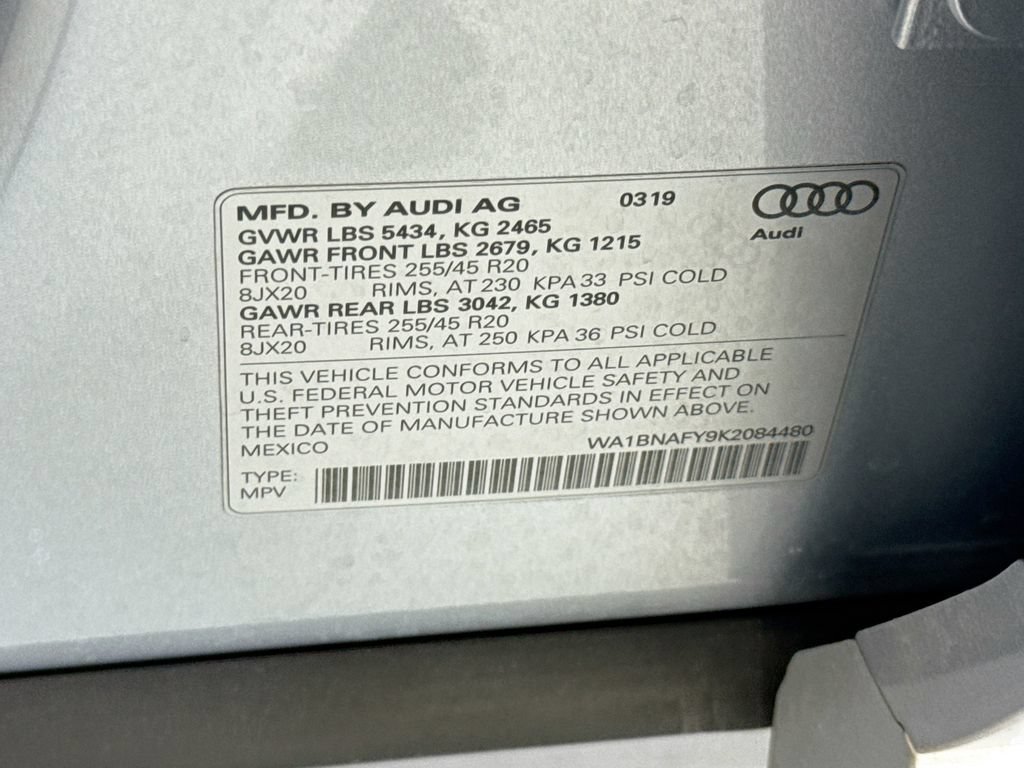 Used 2019 Audi Q5 2.0T Premium Plus w/ Premium Plus Package AWD/4WD image 34