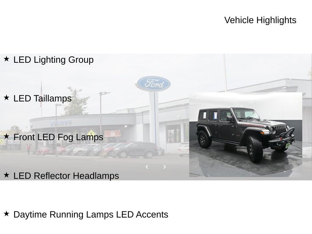 Used 2020 Jeep Wrangler Unlimited Rubicon w/ Steel Bumper Group image 20