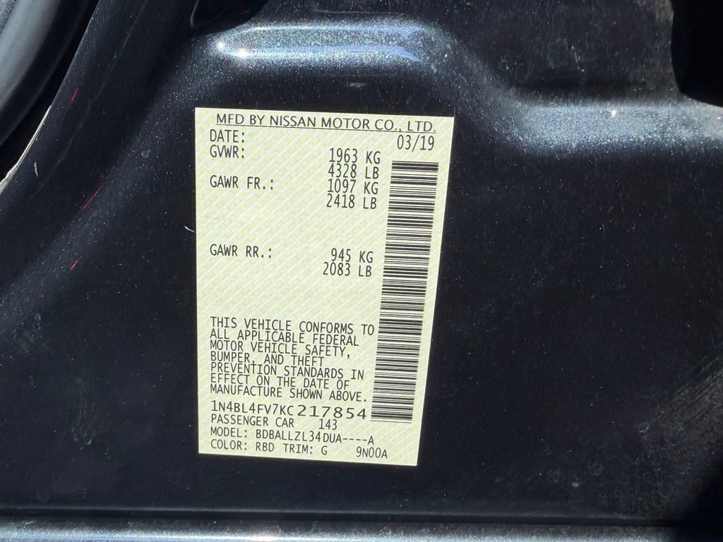 Used 2019 Nissan Altima 2.5 Platinum FWD image 36