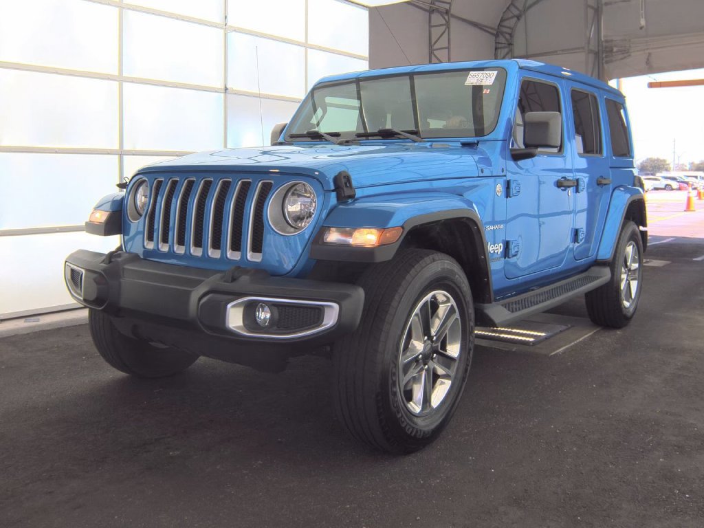 Used 2022 Jeep Wrangler Unlimited Sahara w/ Safety Group