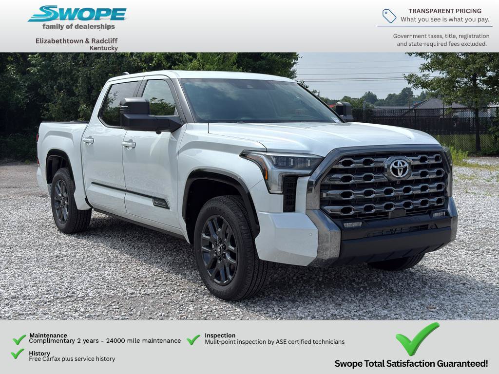 New 2026 Toyota Tundra Platinum