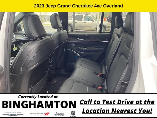 New 2023 Jeep Grand Cherokee Overland AWD/4WD image 25