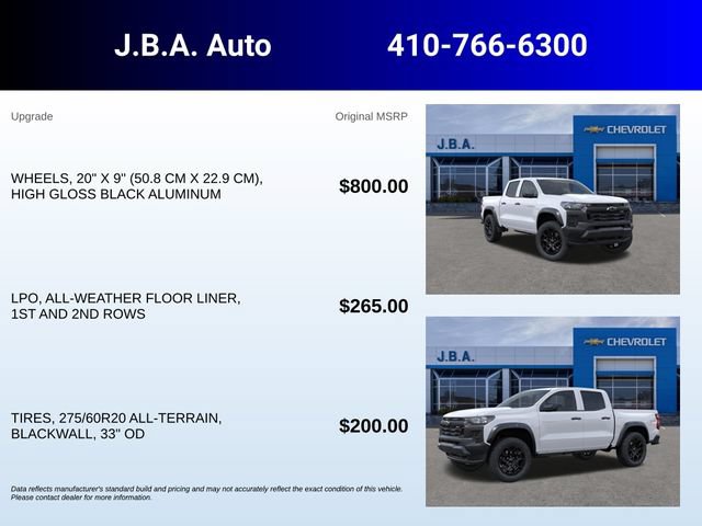 New 2026 Chevrolet Colorado Trail Boss AWD/4WD image 5