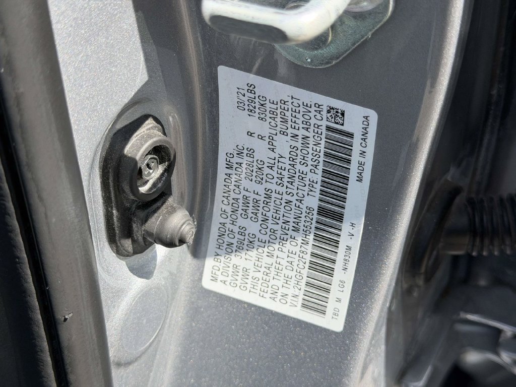 Used 2021 Honda Civic Sport image 41