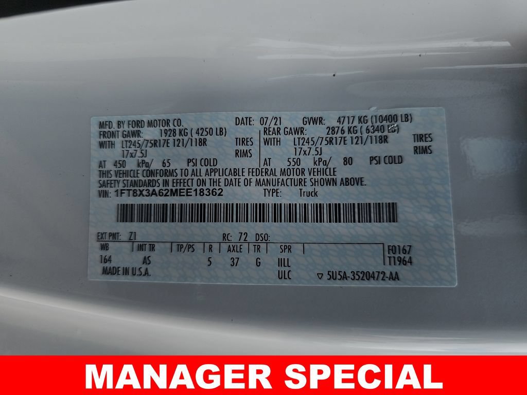Used 2021 Ford F350 XL w/ Power Equipment Group RWD image 40