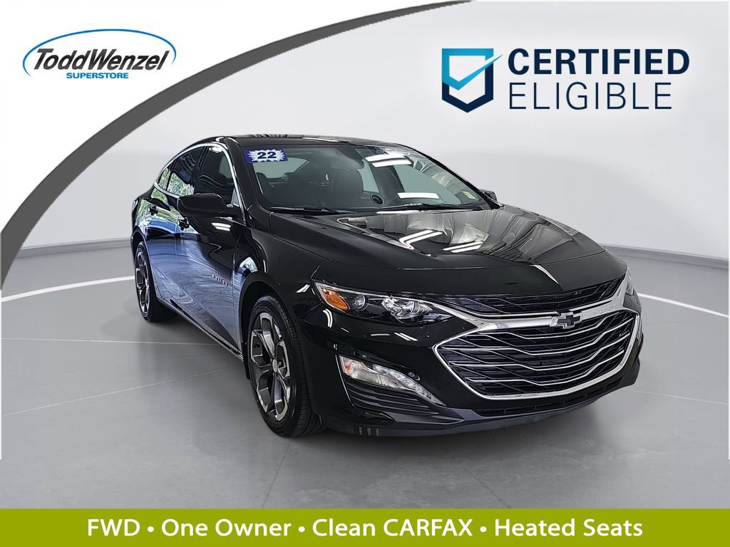 Certified 2022 Chevrolet Malibu LT FWD image 1