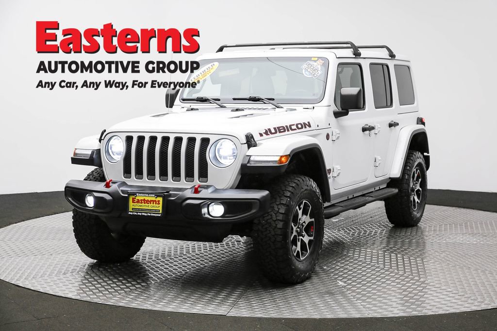 Used 2020 Jeep Wrangler Unlimited Rubicon w/ LED Lighting Group AWD/4WD image 1