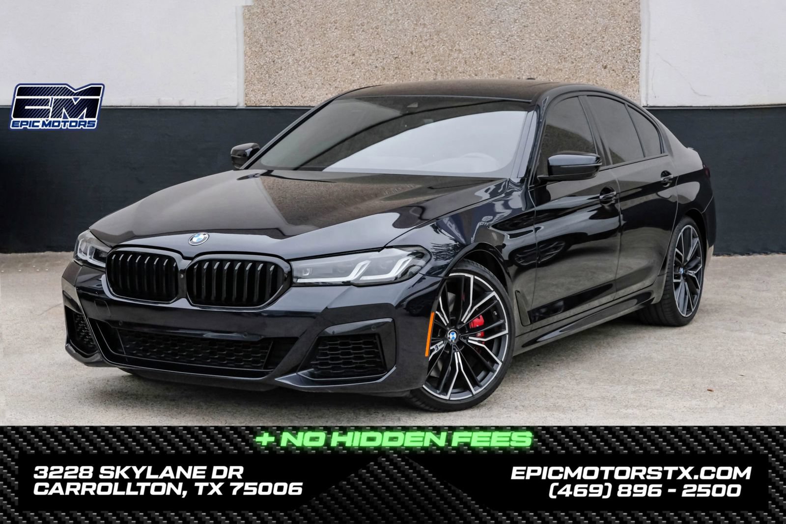 Used 2023 BMW M550i xDrive w/ Executive Package AWD/4WD image 1