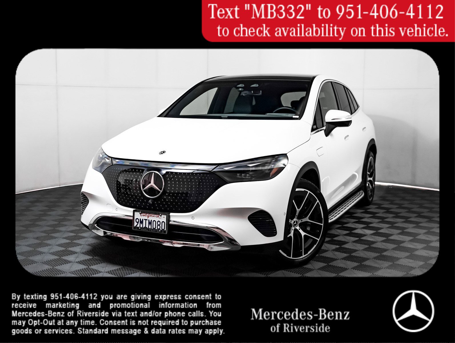 Certified 2024 Mercedes-Benz EQE 350+ SUV w/ Driver Assistance Package image 1