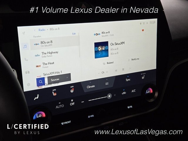 Certified 2025 Lexus RZ 300e w/ Accessory Package (2T) FWD image 35